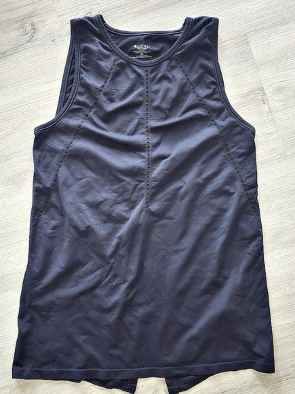 Athleta Foothill Tank Black Nylon Athletic Tank XS